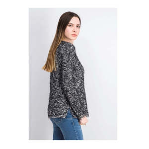 Maglione Casual da Donna Style & Co in Nero con Texture Effetto Ciglia, Taglia Extra Large per l'Inverno - Product Image 3