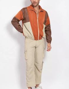 Chaqueta Cortavientos Impermeable Deportiva para Hombre con Logotipo Personalizado de Alta Calidad, Estilo Vintage Retro, Impermeable, para Correr al Aire Libre, con Cremallera - Product Image 4