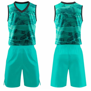 Maillots de basket-ball sur mesure haute performance grande taille respirants durables imprimés antibactériens à séchage rapide vêtements de sport d'équipe - Product Image 1