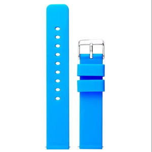 Correa de Reloj Inteligente JD417 Deportiva, Azul Claro, Transpirable, Ligera, Ajustable, Resistente al Agua, de Silicona Suave, 12-24 mm - Product Image 1