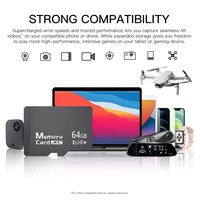 Ceamere Venta al por mayor 16GB 32GB 64GB Micro TF Tarjeta de memoria Clase 10 OEM Logo Mini SD Tarjeta Precio de fábrica barato
