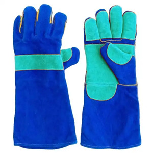 Gants de sécurité de soudage robustes en cuir de vachette renforcé de meilleure performance pour la protection des mains de construction pour les soudeurs - Product Image 2
