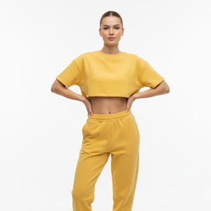 Nouvelle mode de pantalons pour femmes, prix de gros, pantalon à coupe régulière, pantalon de haute qualité à conception personnalisée pour femmes à vendre - Product Image 2