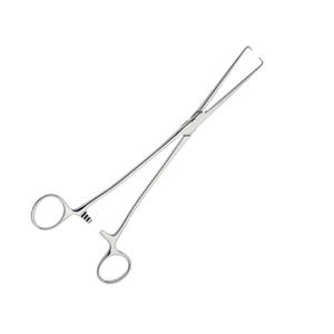 Pinzas de tenáculo de acero inoxidable Schroeder, instrumento de ginecología uterina manual, precio al por mayor - Product Image 3