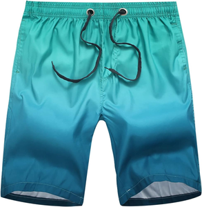 Short de plage d'été pour hommes Maillot de bain Board Shorts de plage avec poches Short de bain tendance - Product Image 1