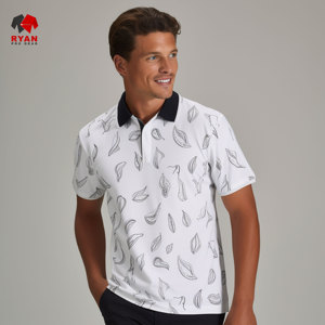 Chemises polo personnalisées Ryan Pro Gear pour hommes avec logo personnalisé, tissu respirant, design ODM - Product Image 1