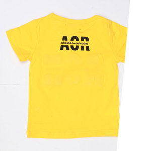 เสื้อยืดเด็กแรกเกิด - สีเหลือง - Product Image 3