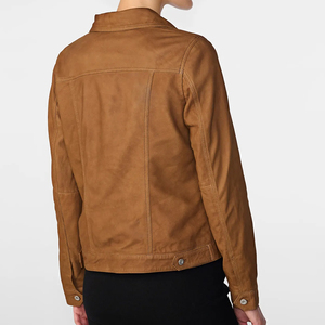 Fashion Popular Autumn <b>Coats</b> Pu <b>Leather</b> Jackets Women <b>Leather</b> Jackets for Ladies New Latest Custom Designs Women <b>Leather</b> Jacket - Product Image 3