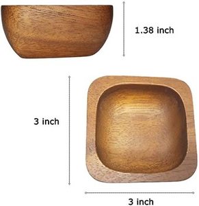 Plato redondo de diseño clásico para servir en madera pura con acabado marrón hecho a mano, perfecto para productos de mesa y para uso en bodas - Product Image 4