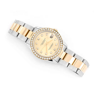 Reloj con Incrustaciones de Diamantes Moissanite VVS, Movimiento de Cuarzo, Esfera de Cristal, Acero Inoxidable Premium, Moda y Lujo - Product Image 3