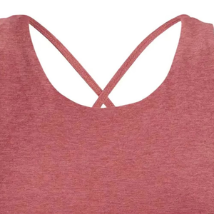 สปอร์ตบราผู้หญิงรุ่นใหม่ล่าสุด คอสูง ผ้านุ่ม ยืดหยุ่นได้ดี เหมาะสำหรับโยคะ ออกกำลังกาย ระบายอากาศได้ดี ซัพพอร์ตปานกลาง ชุดออกกำลังกาย - Product Image 2