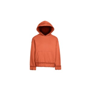 Pantalon à capuche avec logo personnalisé pour femmes ensemble deux pièces hiver automne jacquard délavé à la pierre sweat-shirt tricoté broderie de lettres personnalisée - Product Image 2