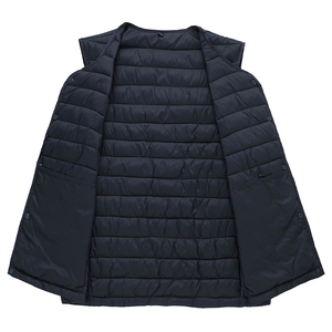 Wholesale Down Vest Warm Cotton-<b>Padded</b> Plus Size Custom Button Men's Winter Coat <b>Heat</b> Designer Puffer Vest puffer jacket - Product Image 3