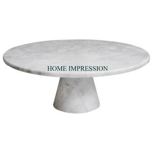 Superior Quality Solid Marble <b>Cake</b> Display <b>Stand</b> Marvelous Designing Handmade Unique Look Wedding <b>Cake</b> <b>Stand</b> At Lowest Price - Product Image 4