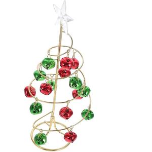 Fuente de Navidad de alambre de Metal resistente con acabado de níquel OCASIÓN DE Navidad hogar Interior Exterior decorativo elegante - Product Image 2