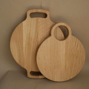 Tabla de cortar de madera de acacia con asa, tabla de cortar de queso duradera de alta calidad - Product Image 1