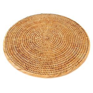 Factory Specialized in Manufacturing Luxury Wholesale Price Dining Rattan ChargerWoven Rattan Chargers for Weddings Parties - Product Image 5