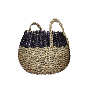 Maceta esférica moderna de bambú para vivero, decoración del hogar, jarrón de suelo para boda, yute, algas marinas, forma de bola, jarrones de flores a granel - Product Image 4