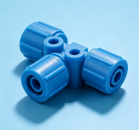 Conector de Tubo en T Compatible de 8 mm de Diámetro Interior HCN0097, Repuestos Domino Compatibles con la Serie Domino A&A+