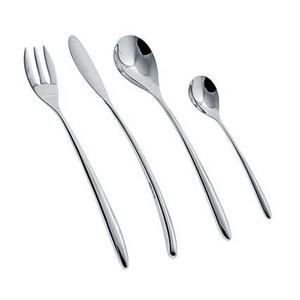 Juego de cubiertos de acero inoxidable de lujo Cubertería plateada a granel Incluye tenedores Cucharas Cuchillos - Product Image 2