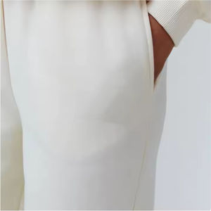 Chándal de dos piezas de gran tamaño con capucha sólida para mujer, ropa informal de entrenamiento y jogging - Product Image 3