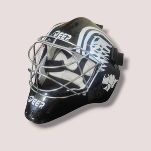 2025 dernier casque de hockey de haute qualité nouveau Design gril en acier réglable solide et Durable pour les jeunes joueurs - Product Image 1