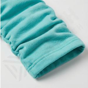 2025 Winter Women High Quality Sports Style <b>Sweatshirt</b> Suit Casual Comfortable Loose Fleece Hooded Solid Knitting Tracksuit - Product Image 6