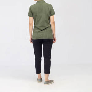 Camiseta de golf de alta calidad para mujer, logotipo personalizado, punto transpirable para Polo para deportes, ropa informal, venta al por mayor, diseño personalizado - Product Image 3