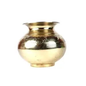 Metal Crafts Wholesale Premium Brass Accessories Best selling Lota For Home and Supplies Wholesale Golden Plated In Wholesale