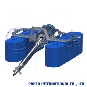Jet Aerator With Motor And Blue <b>Floats</b> For Waste Treatment Machinery - Product Image 3