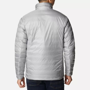 แจ็กเก็ตทรงพองสำหรับผู้ชายทรงโอเวอร์ไซส์2025ยาวสไตล์สตรีทเสื้อโค้ทกับเบิ้ลย้อมสีเรียบบริการ OEM โลโก้ตามสั่ง - Product Image 2