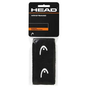 Paire de bracelets de sport en nylon - Noir # # # # Fines et absorbantes # # # # Élastique et logo personnalisé - Product Image 1
