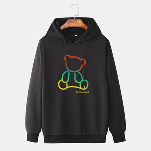 2025 fabricante al por mayor de alta calidad polar pulóver Sudadera con capucha hombres personalizado pantalla impresa patrón sólido sudadera invierno - Product Image 1