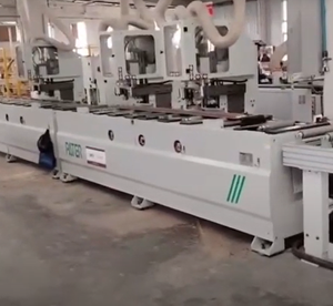 Ligne de production multifonctionnelle de cadres de portes <span class=keywords><strong>en</strong></span> <span class=keywords><strong>bois</strong></span>, scie à découper hautement automatisée, moteur 45KW, garantie 1 an, marque PATER - Product Image 3