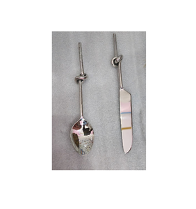 Ensemble de couverts classiques en acier inoxydable et laiton Couverts de tous les jours Cuillères en acier inoxydable pour couverts décoratifs - Product Image 6