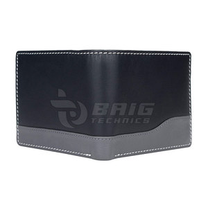 Portefeuille en cuir véritable Design durable fabriqué à la main pour un usage quotidien et les voyages Portefeuille en cuir minimaliste - Product Image 3