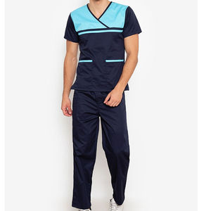 Uniformes Médicos para Hombre, Trajes de Médico para Verano, Uniformes de Enfermería y Cirugía para Hombre - Product Image 1