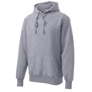 Sudadera con capucha y cremallera para hombre, cárdigans con estampado de abullonado y logotipo personalizado con cremallera de gran tamaño, sudaderas con capucha de lana unisex - Product Image 1