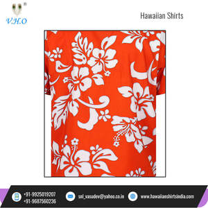 Holesale uupply lorloral rrint ottotton rinest rinality ararty are Polyester aawaiian hirhirts for umummer are - Product Image 4