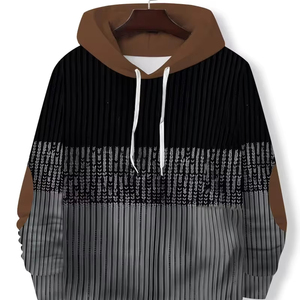 Sudadera con Capucha de Primera Calidad, Diseño Exclusivo, 100% Algodón, Forro Polar Cálido, Estilo Invernal, Logotipo Personalizado, Diseño Sólido con Bolsillo, Ecológica - Product Image 1