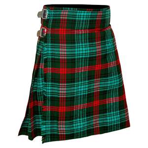 Kilt Escocés Tradicional con Patrón de Tartán Moderno, Correas y Hebillas de Cuero Duraderas, Kilts para Hombre - Product Image 1