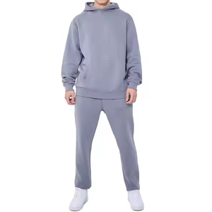 Conjuntos deportivos de gimnasio para hombre, conjuntos de chándal para hombre al aire libre, sudaderas con capucha para hombre, chándal pesado de alta calidad, conjuntos para correr - Product Image 5