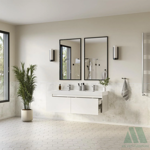 Ensemble de meubles de maison modernes Buffets en bois et en métal prêts à assembler pour chambre à coucher, cuisine, salon-Vente en gros - Product Image 4