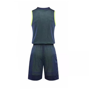 Conjuntos de Uniformes de Baloncesto para Hombre, de Secado Rápido, 100% Poliéster, Transpirables, Antibacterianos, que Absorben la Humedad, Personalizables - Product Image 6