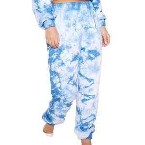 Wholesale Women's <b>Tie</b> <b>Dye</b> Tracksuit Custom Print Eco-Friendly Breathable Hooded Sports Training Wear Casual Street Wear - Product Image 6
