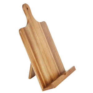Vente en gros de support de livre de cuisine en bois d'acacia support de livre de cuisine pour comptoir de restaurant vaisselle fabriquée au Vietnam - Product Image 1