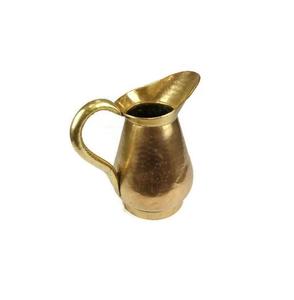 Nuevo diseño elegante jarra de metal con mango de latón hecho a mano personalizado Tasa de venta al por mayor exportación cocina casera de alta calidad. - Product Image 5