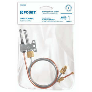 Thermocouple de type flûte Foset TEPAR-60F 60 cm pour chauffe-eau au gaz, matériau en cuivre, compatible gaz naturel, haute qualité pour la maison - Product Image 3
