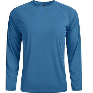 Camiseta de Manga Larga con Protección Solar UPF50+ para Niños, Hombres y Mujeres, con Logotipo Personalizado, Transpirable, de Secado Rápido, de Spandex/Nailon - Product Image 1