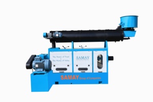 Prensa de tornillo industrial semiautomática de 8 TPD para aceite de palma, de 6 tornillos, de alta resistencia, para extracción comercial de múltiples semillas. - Product Image 2